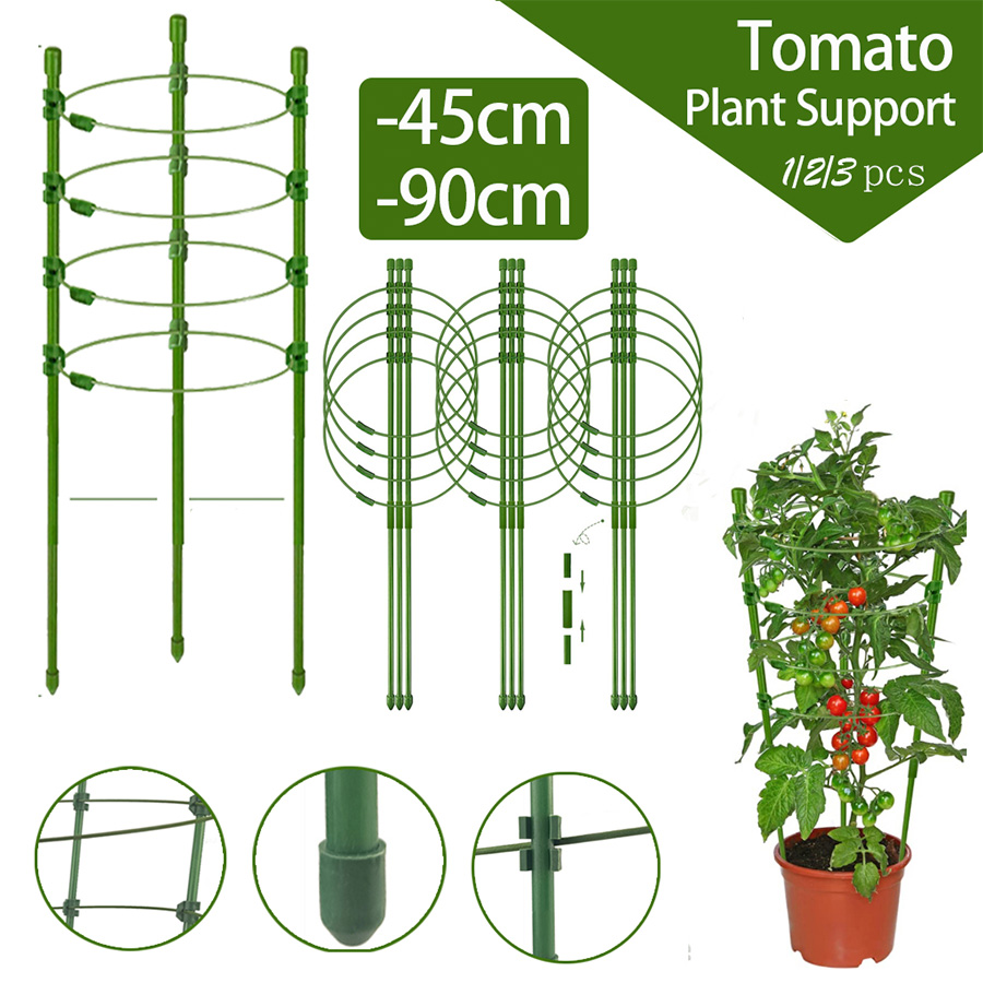 Vine Climbing Plastic - قفص دعم النباتات البلاستيكي السميك والمتين،