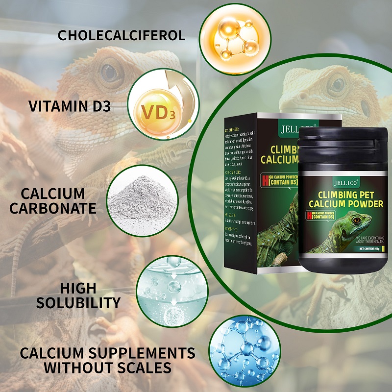الزحف الحيوانات الأليفة فيتامي - مراجعة Calcium Powder Reptile وسعره